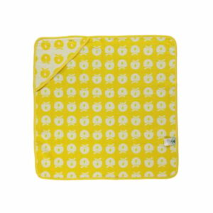 Smafolk Babyhandtuch Apfel yellow