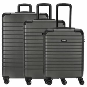 Somko Line - 4-Rollen-Trolley Set 3tlg. anthrazit