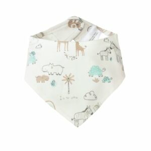 Staccato Halstuch warm white gemustert