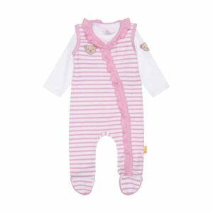 Steiff Baby Strampler Set Sweet Lilac