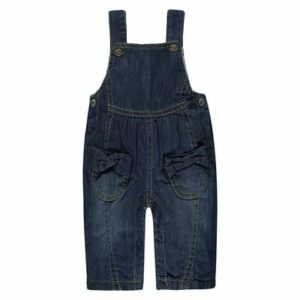 Steiff Girls Latzhose dark blue denim