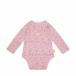 Steiff Girls Wickelbody langarm Pink Nectar