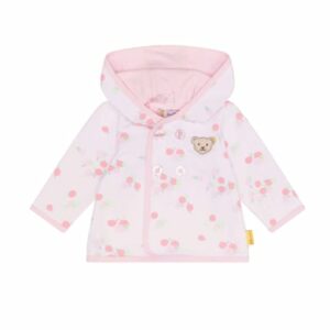 Steiff Sweatjacke Bright White
