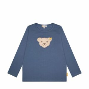 Steiff T-Shirt langarm Moonlight Blue