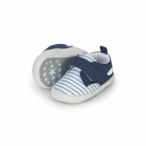 Sterntaler Baby-Schuh Streifen blau