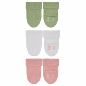 Sterntaler Baby-Söckchen 3er-Pack uni Bambus zartrosa