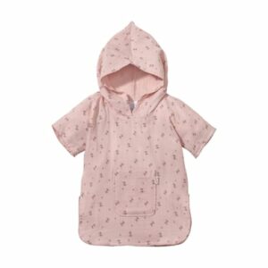 Sterntaler Badeponcho Emmi Girl Musselin zartrosa