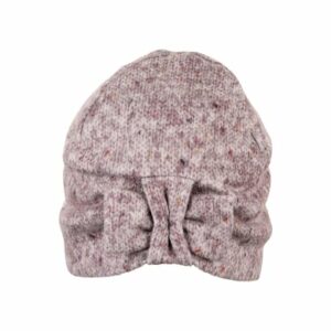 Sterntaler Beanie Schleife lila