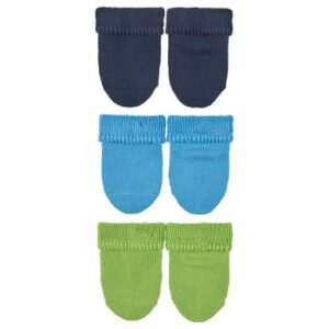 Sterntaler Erstlingssöckchen 3er-Pack Uni marine