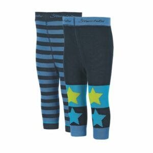 Sterntaler Leggings Doppelpack Ringel und Sterne marine