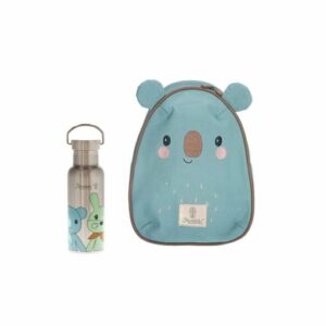 Sterntaler Rucksack & Flasche Stay true to nature 2er Set blau