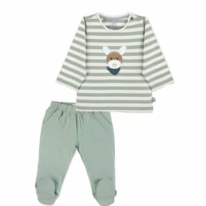 Sterntaler Set Langarm-Shirt und Hose grün