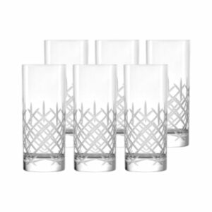 Stölze Lausitz Saftgläser New York Bar Club 380 ml 6er Set transparent