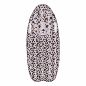 Swim Essentials Aufblasbares Surfboard Leopard beige