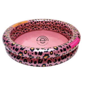 Swim Essentials Printed Baby Pool Rose Gold Leopard 60 cm 2 rings