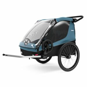 THULE Kinderfahrradanhänger Courier Aegean Blue