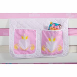 TICAA Kinder Bett-Tasche Prinzessin Liora für Hoch- und Etagenbetten Rosa
