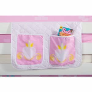 TICAA Kinder Bett-Tasche Prinzessin Liora für Hoch- und Etagenbetten Rosa