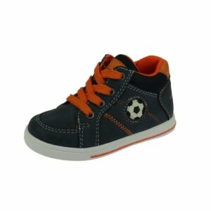 TOM TAILOR Halbschuh navy-orange