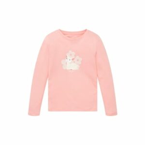 TOM TAILOR Langarmshirt peach pink