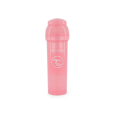 TWISTSHAKE Babyflasche Anti-Kolik 330 ml in pastell pink