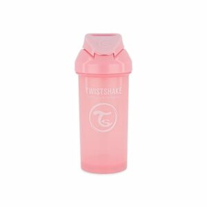 TWISTSHAKE Strohhalmflasche Straw Cup 360 ml 12+ Monate pastel pink