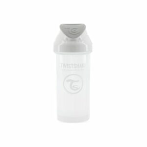 TWISTSHAKE Strohhalmflasche Straw Cup 360 ml 6+ Monate pastel weiß