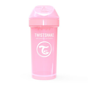 TWISTSHAKE Trinkbecher Kid Cup 360ml pastell rosa