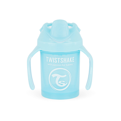 TWISTSHAKE Trinkbecher Mini Cup 230 ml 4+ Monate pastel blau