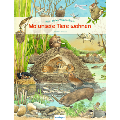 Thienemann Mein erstes Wimmelbuch: Wo unsere Tiere wohnen