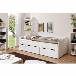 TiCAA Sofabett Micki mit 5 Schubladen