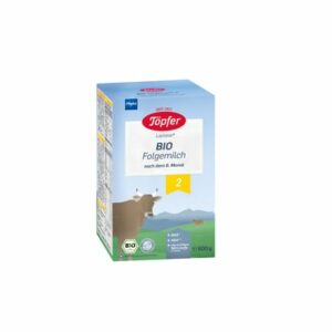 Töpfer Folgemilch Bio 2 600 g ab dem 6. Monat