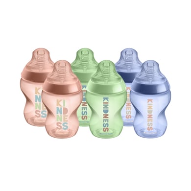 Tommee Tippee Babyflaschen-Set Closer to Nature 6 x 260ml