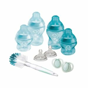 Tommee Tippee Starterset Closer to Nature für Neugeborene in blau