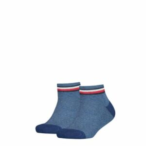 Tommy Hilfiger Socken KIDS ICONIC SPORTS QUARTER Blau