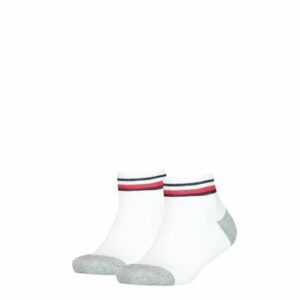 Tommy Hilfiger Socken KIDS ICONIC SPORTS QUARTER Weiß