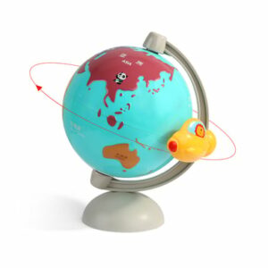 TopBright Toys® Puzzle Weltkarte mit Globus zum Aufbewahren