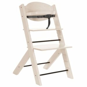 Treppy® Hochstuhl woody snow white