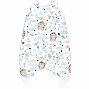 TupTam Baby Winter Schlafsack mit Beinen beige Modell 1