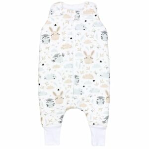 TupTam Baby Winter Schlafsack mit Beinen beige/weiß