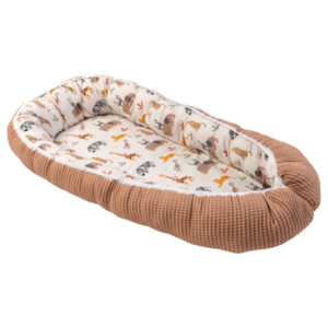 Ullenboom Kuschelnest Waffelpique Sand Savanne 55 x 95 cm