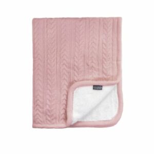 VINTER&BLOOM Kuscheldecke Cuddly Dusty Rose