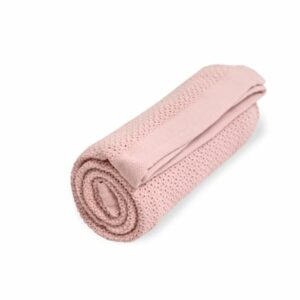 VINTER&BLOOM Kuscheldecke Soft Grid Chrystal Pink