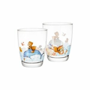 Villeroy & Boch Kindergläser Happy as a Bear 150 ml 2er Set transparent