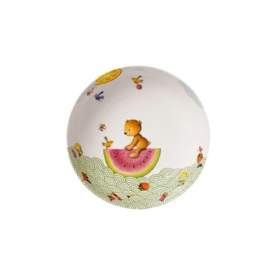 Villeroy & Boch Kindersuppenteller Hungry as a Bear ø 19.5 cm bunt