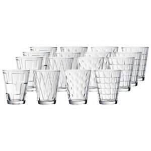 Villeroy & Boch Wassergläser Dressed Up 310 ml 16er Set transparent