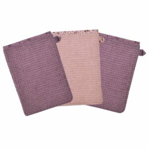 WÖRNER SÜDFROTTIER Waschhandschuh rosa 3er Pack