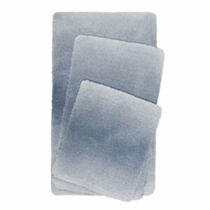 Wecon home basics Badteppich Luuk graublau