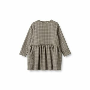 Wheat Kleid Aima autumn sky check