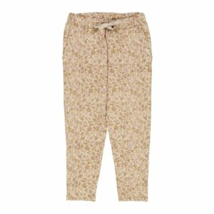 Wheat Leggings Jersey Pale Lilac Flowers